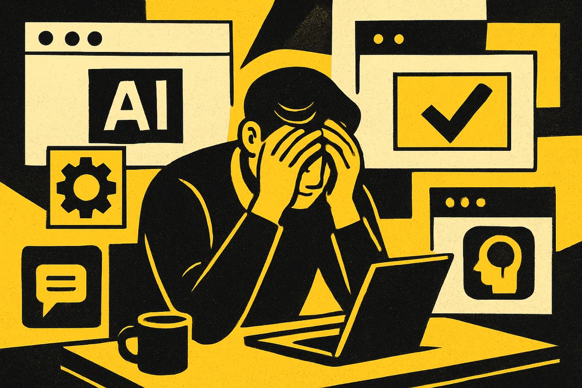 Marketer brain fry - AI-related burnout and overwhelm in marketing